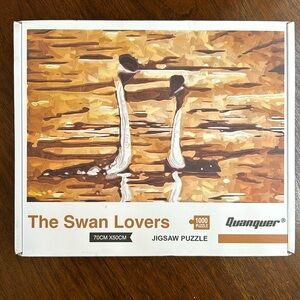 The Swan Lovers 1000 Piece Jigsaw Puzzle